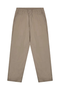 Department Five men’s pantalon famil beige elastic waist trousers with relaxed straight leg and subtle side pockets