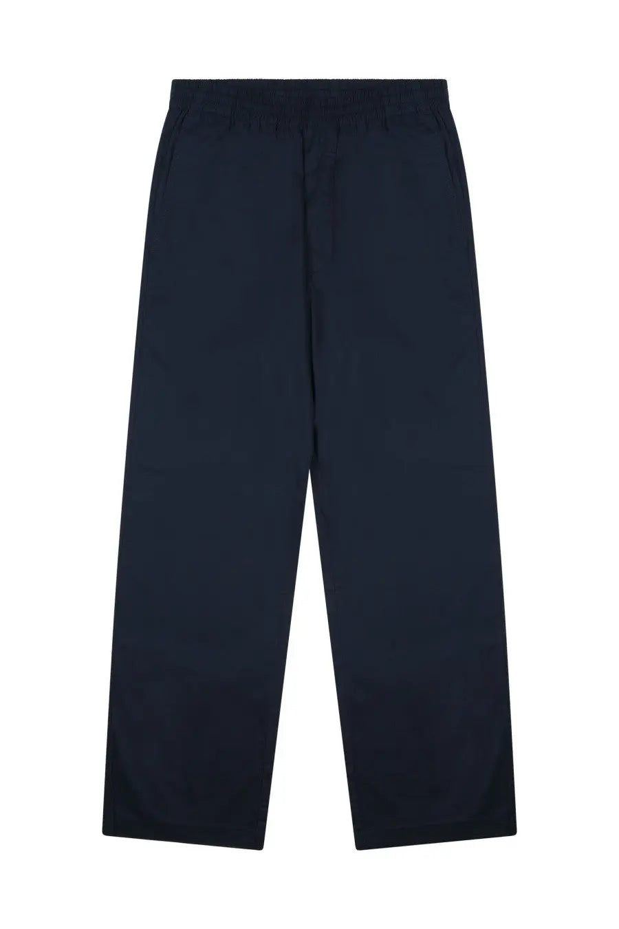 Department five men’s pantalone famil straight-leg dark navy blue trousers with elastic waistband for casual wear