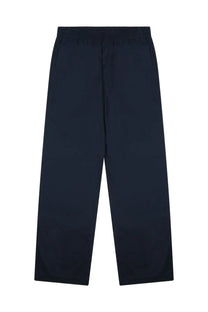 Department five men’s pantalone famil straight-leg dark navy blue trousers with elastic waistband for casual wear