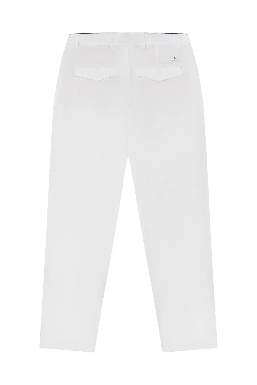 Department Five men’s pantalone prince white chino trousers with a clean tailored fit and subtle stitching details