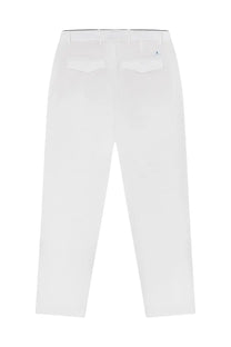 Department Five men’s pantalone prince white chino trousers with a clean tailored fit and subtle stitching details