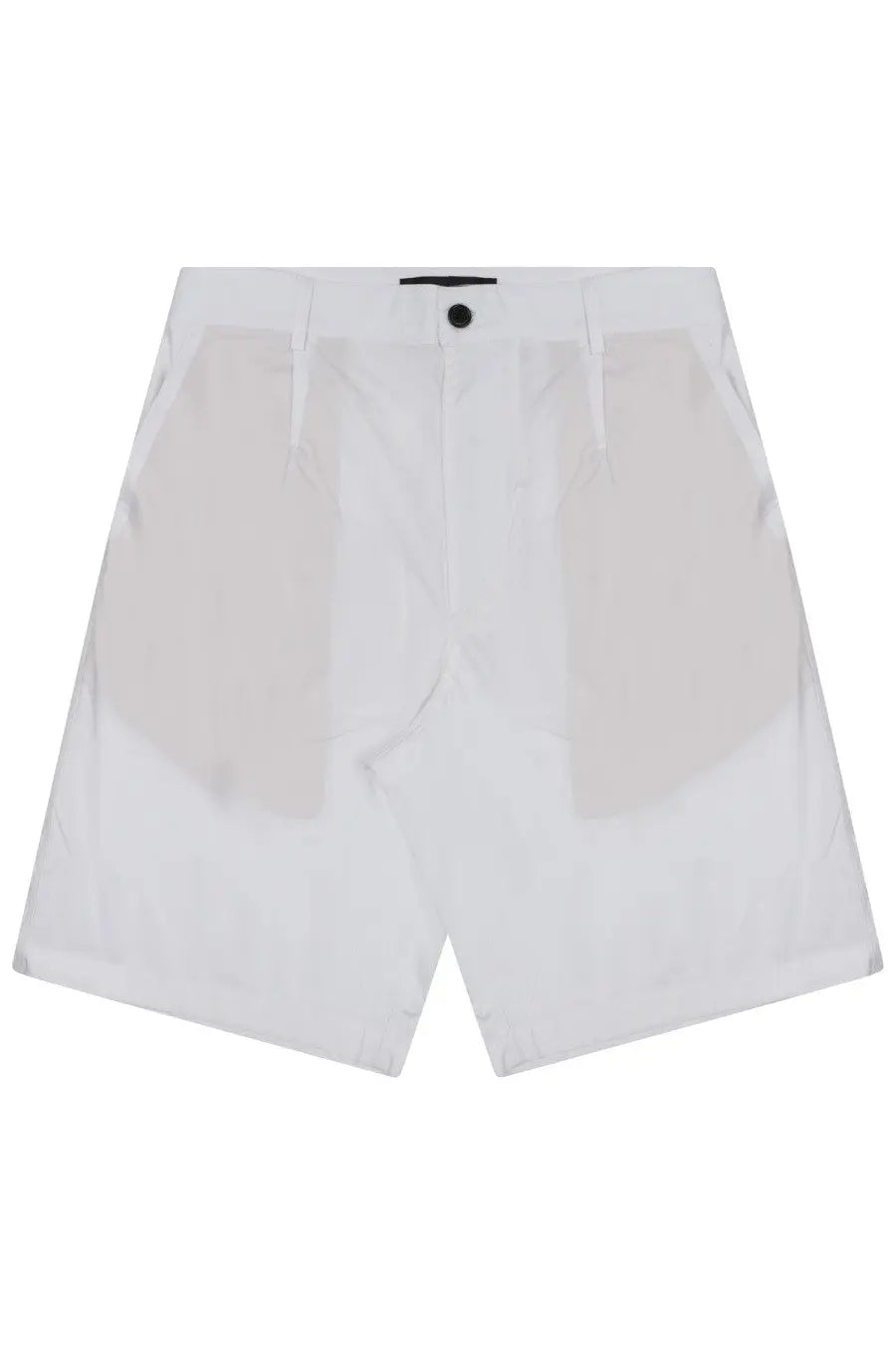 Department Five men’s white shorts Patrick with a clean minimalist design and subtle front pleats