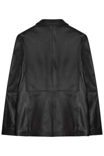 Department Five Women's Blazer Doppiopetto Arielle in Pelle Black