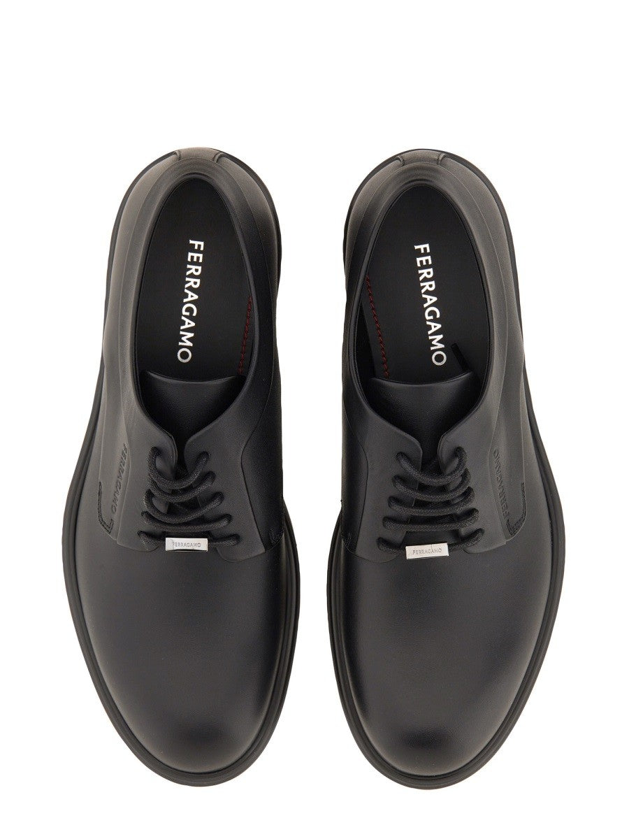 Ferragamo Men's Derby Black