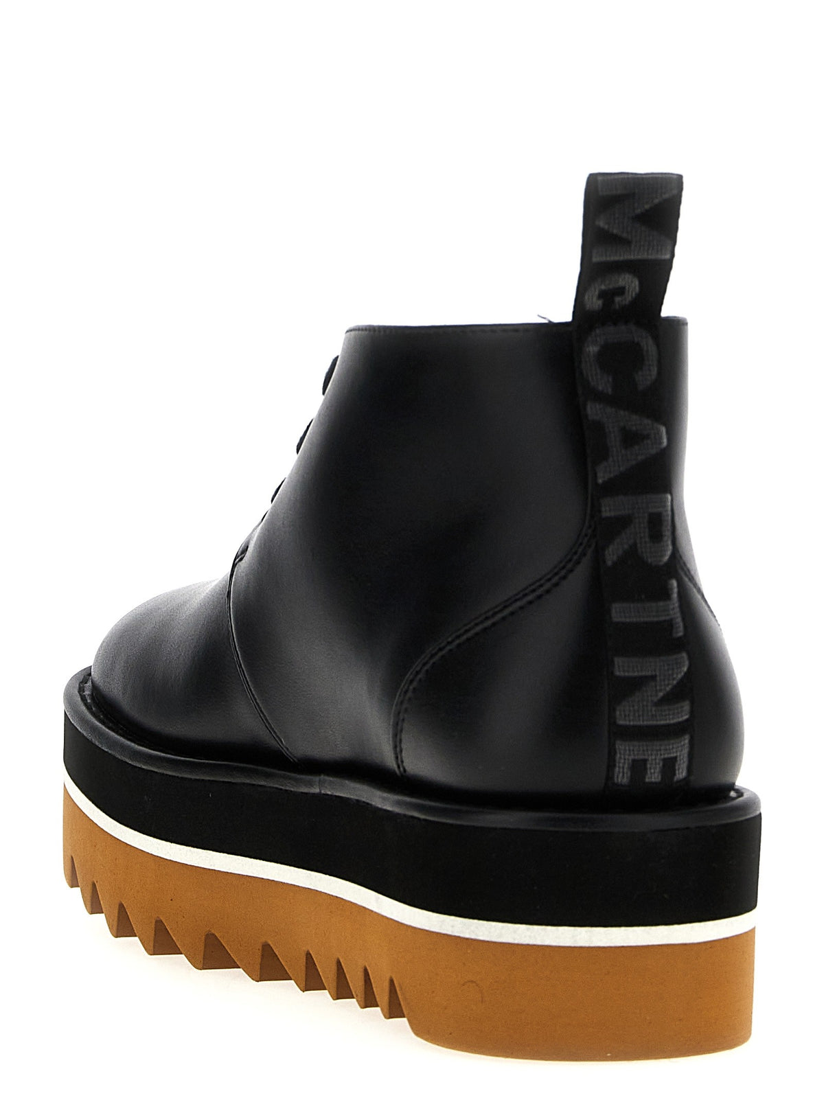 Stella McCartney Desert Sneak Elyse Ankle Boots Black