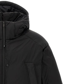 Y-3 Detachable Hood Down Jacket Black, view 4