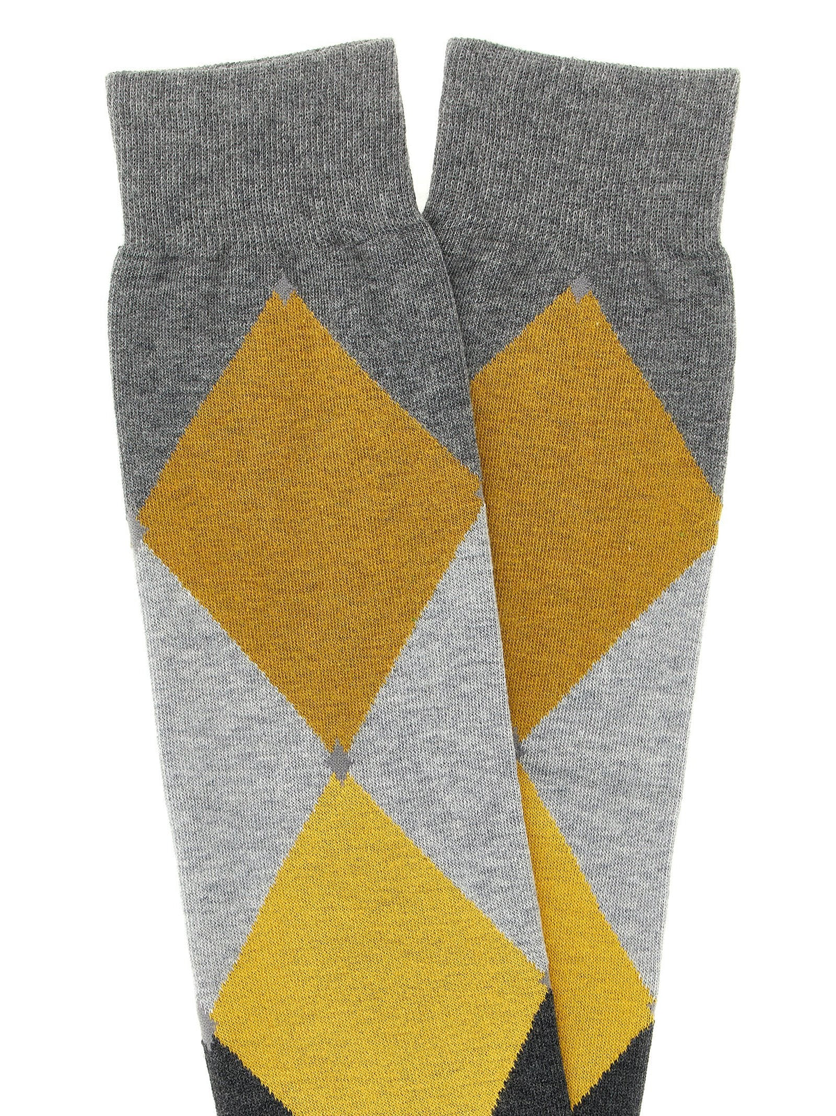 Ballantyne Diamond Shaped Socks Grey