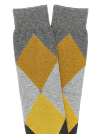 Ballantyne Diamond Shaped Socks Grey