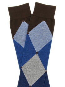 Ballantyne Diamond Shaped Socks Brown