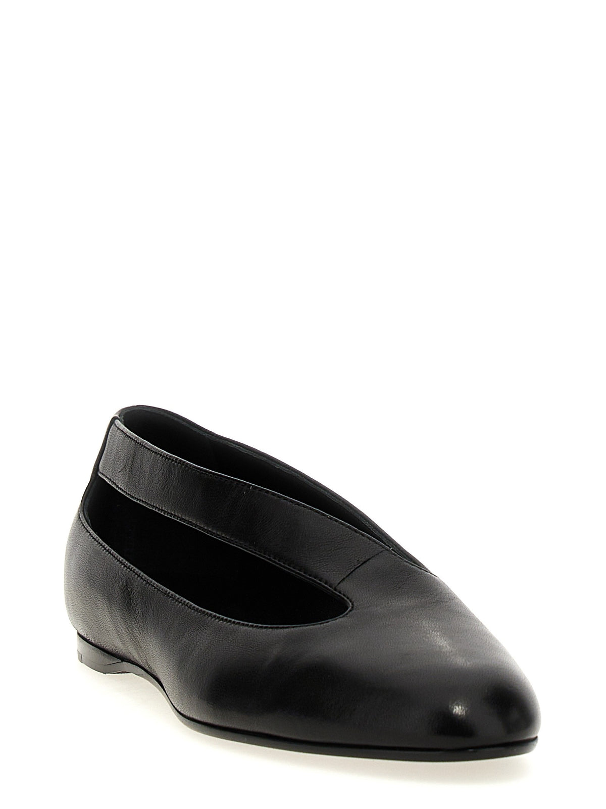 Khaite Diana Ballet Flats Black