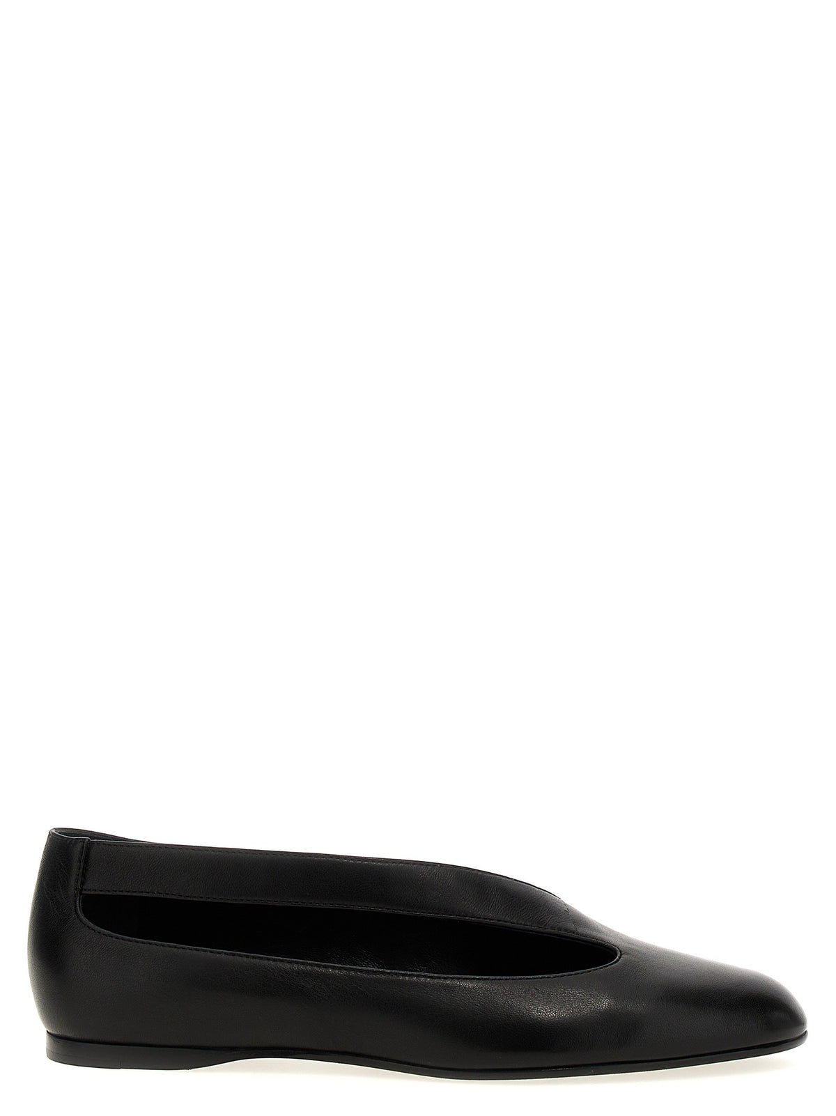 Khaite Diana Ballet Flats Black