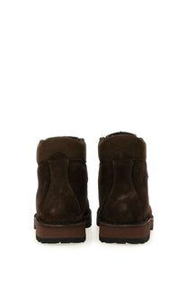 Diemme men’s brown suede ankle boots with chunky brown rubber sole rock vet style