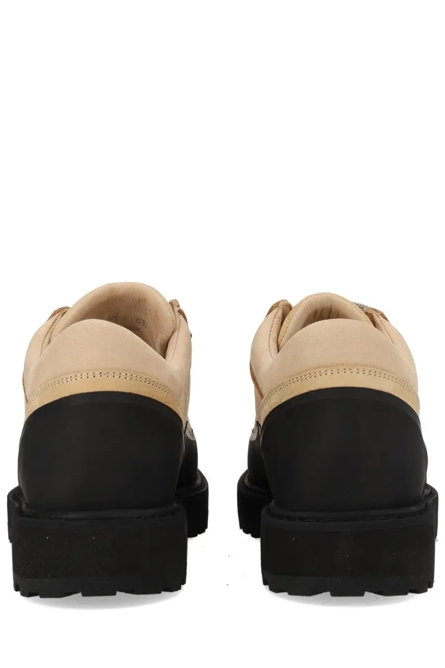 Beige and black platform sneakers with suede upper and rubber sole diemme men’s shoe cornaro rubber beige