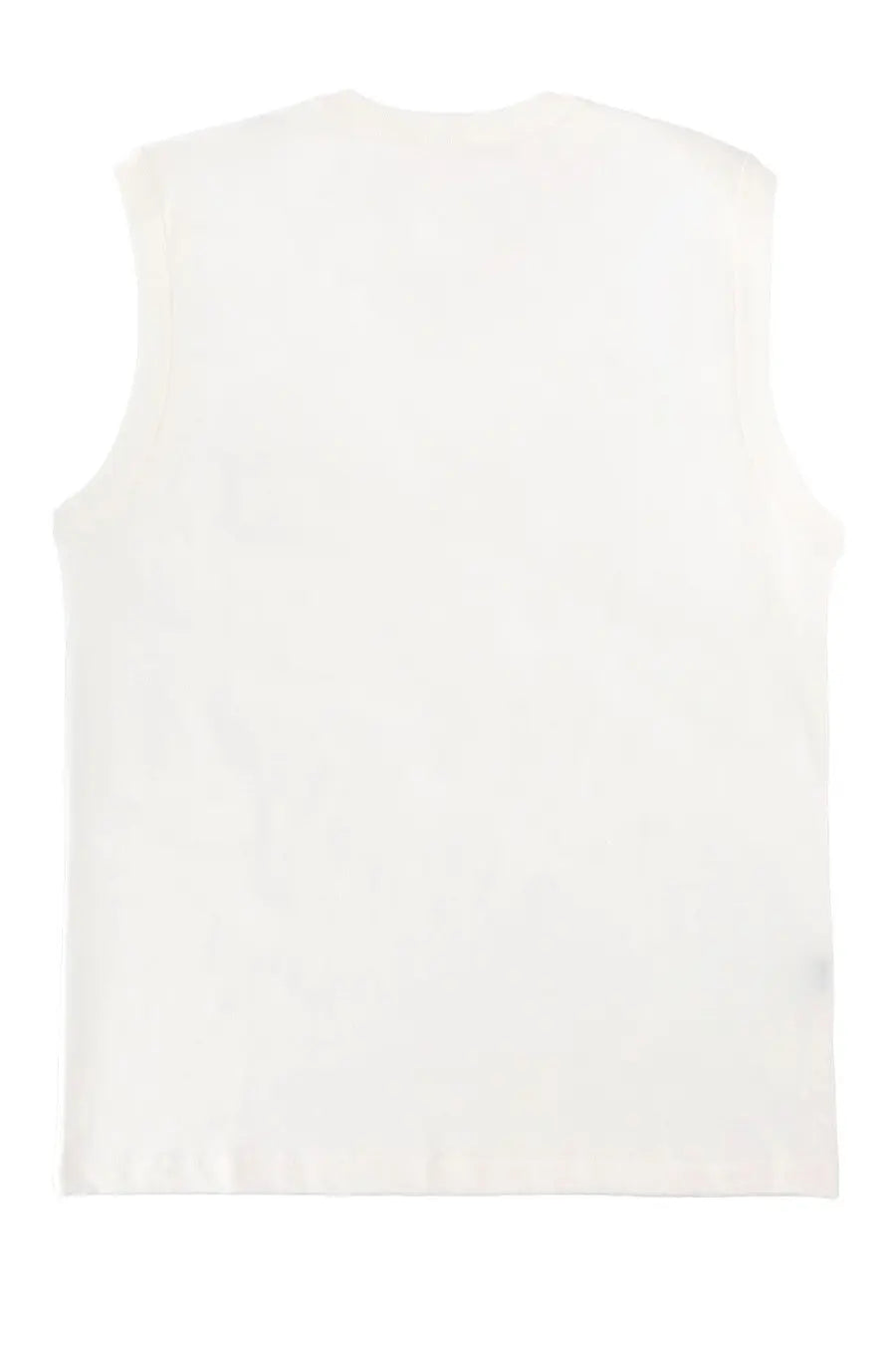Diesel mens bisco iod top white sleeveless top with minimalist design in lightweight fabric for casual wear