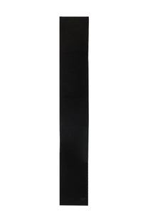 Black rectangular yoga mat with smooth matte finish shown alongside diesel men’s coder scarf black product image