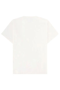 Diesel men’s white shirt norm iod made of white cotton with a simple minimalist design front view