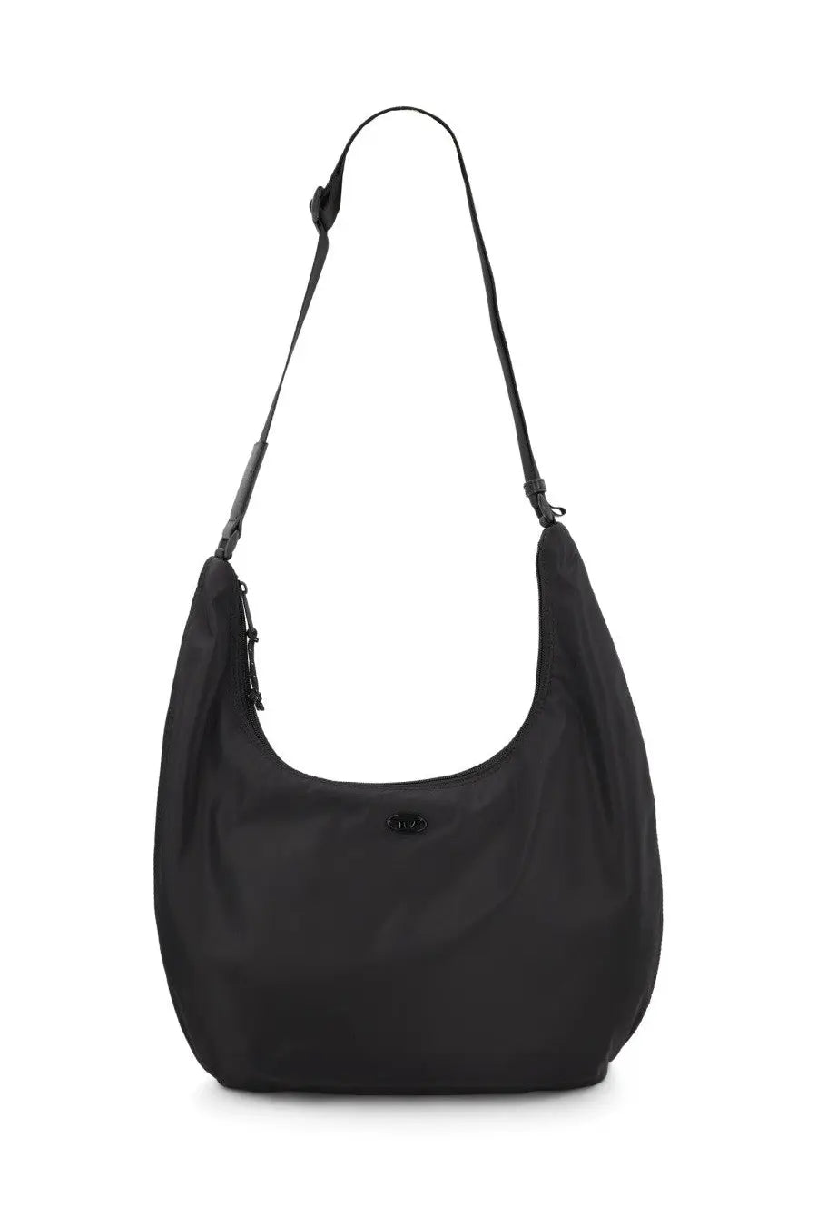 Diesel unisex borsa hobo pack black nylon bag with sleek minimalist design and adjustable shoulder strap
