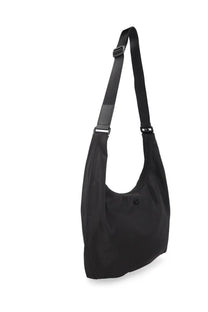 Diesel unisex borsa hobo pack black nylon shoulder bag with sleek minimalist design and adjustable strap