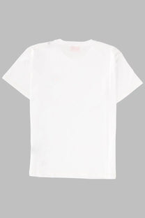 Diesel women’s white cotton t-shirt with simple minimalist design perfect for casual wear
