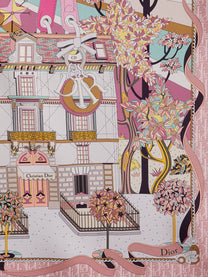 Dior Women's Dior Avenue Silk Foulard Pink