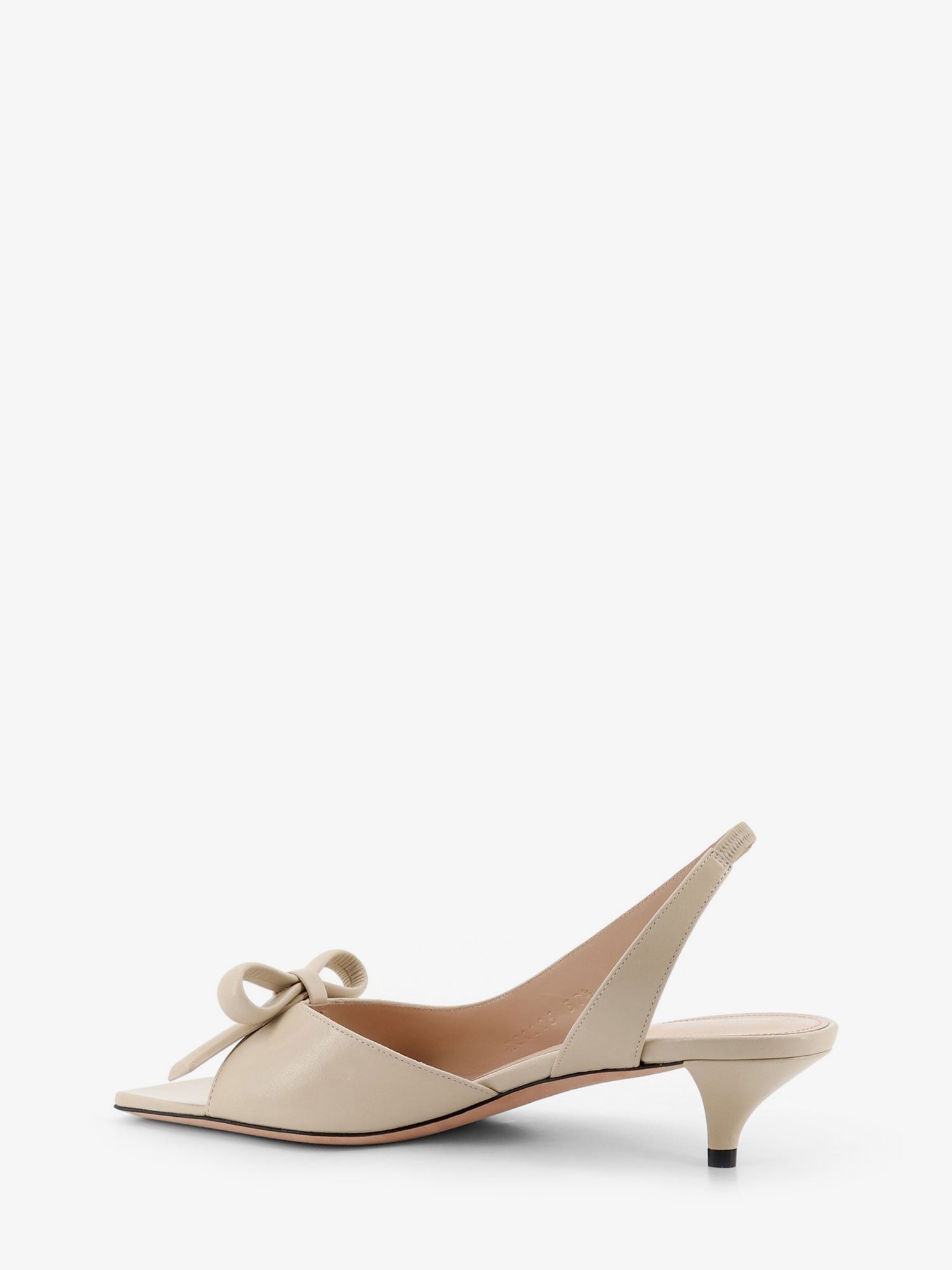 Dior Women's Dior Bow Leather Sandals Beige