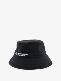 Dior Men's Dior Montaigne Cloche Hat in Technical Fabric Black