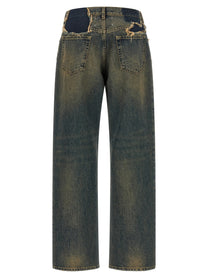 Maison Margiela Distressed Jeans Blue, view 2