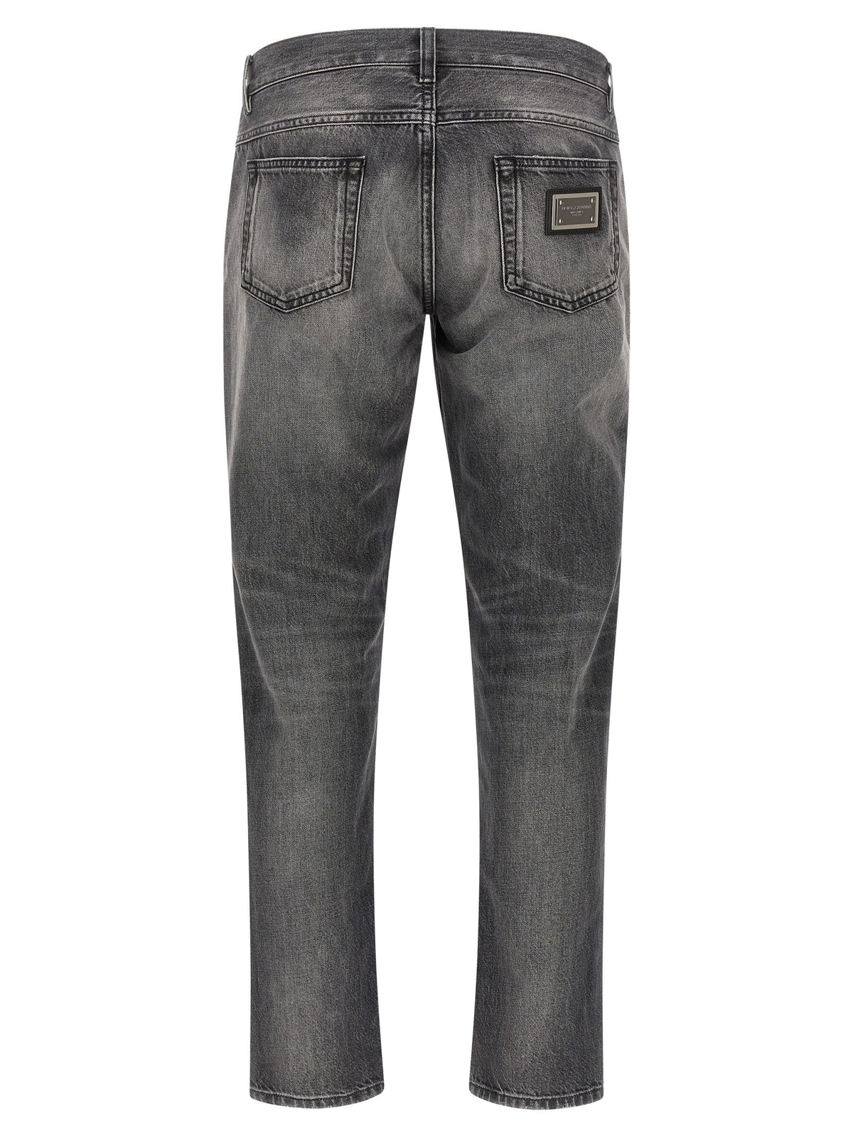 Dolce &amp; Gabbana Distressed Jeans Grey