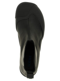 Loewe Dive Ankle Boots Black, view 4