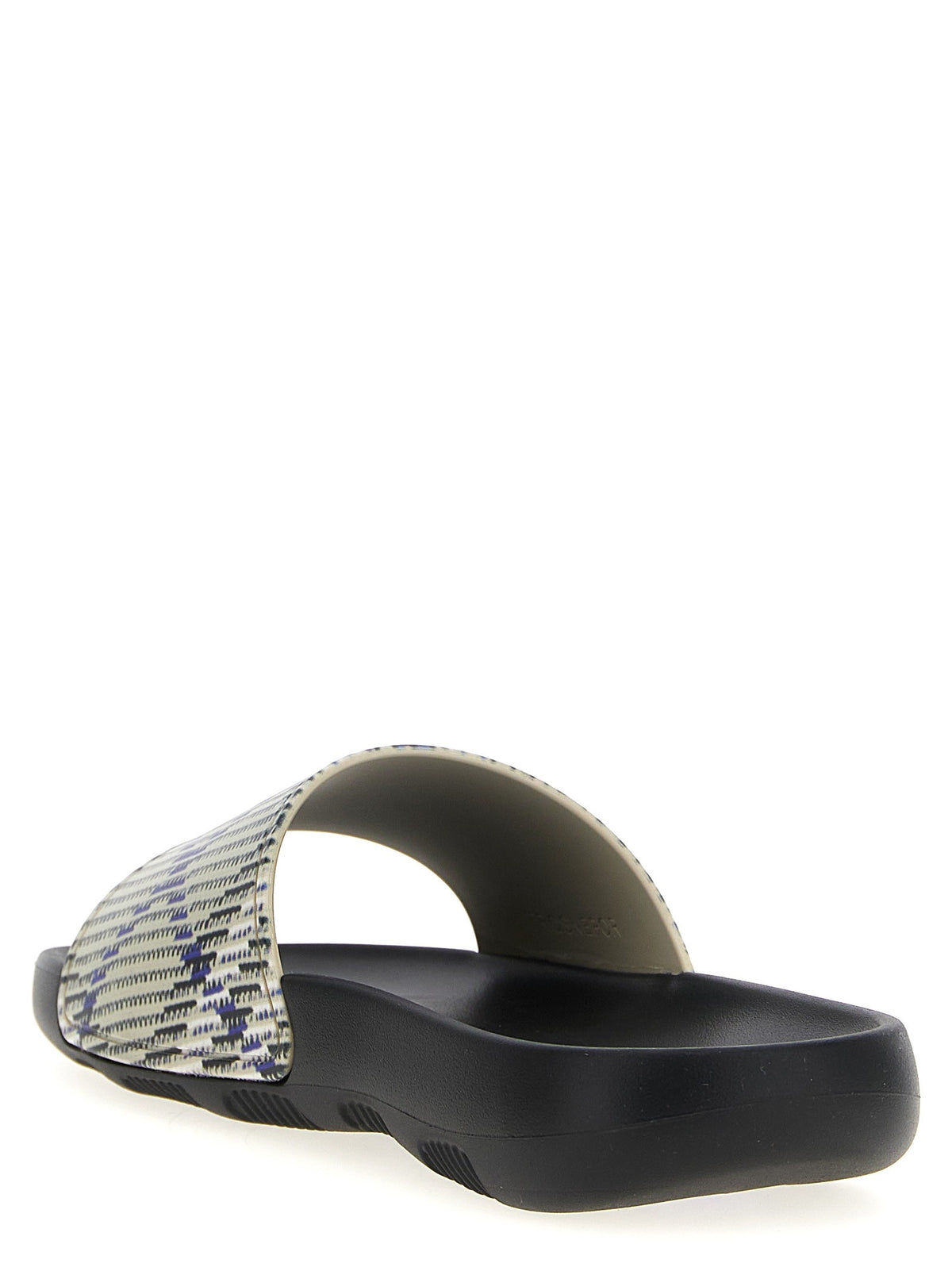 Burberry Dive Check Sandals Gold