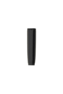 Dolce &amp; Gabbana men’s bifold wallet in black leather with a sleek minimalist design showing the back side