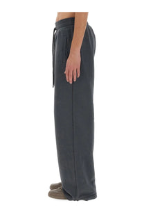 Dolce &amp; Gabbana men’s grey jogging pants with dark gray loose fit drawstring waistband and side pockets
