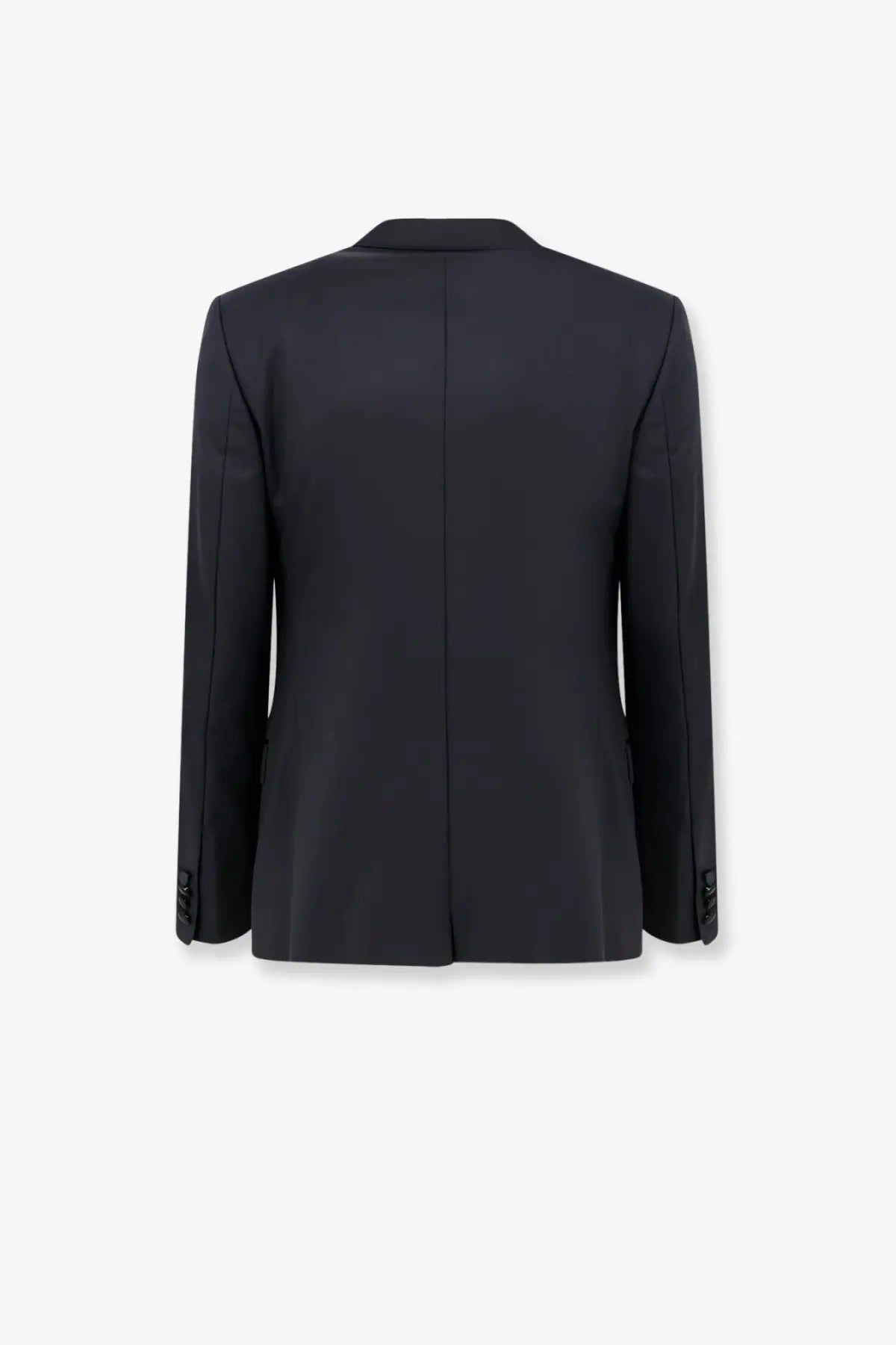Dolce &amp; Gabbana men’s Martini tuxedo black tailored blazer with sleek structured silhouette and subtle seam detailing