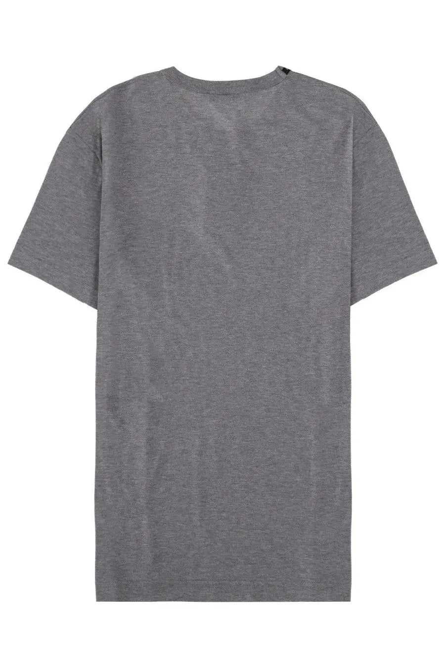 Dolce &amp; Gabbana men’s gray heathered cotton t-shirt with crew neck and short sleeves