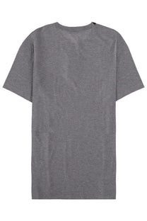 Dolce &amp; Gabbana men’s gray heathered cotton t-shirt with crew neck and short sleeves