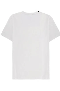 Dolce &amp; gabbana men’s white cotton t-shirt with simple crew neck and short sleeves