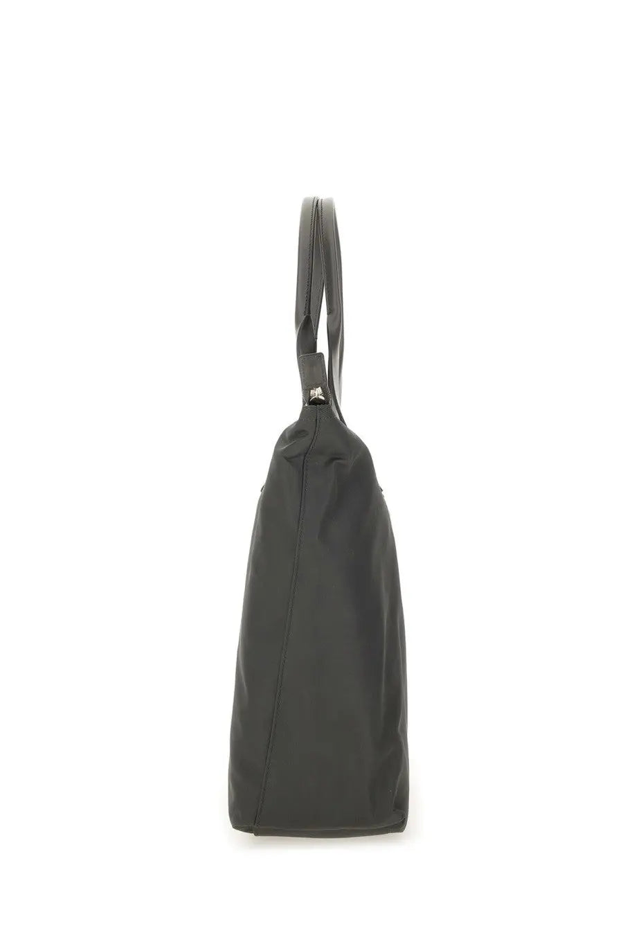 Dolce &amp; Gabbana men’s shopping bag adamo grey black nylon tote bag with sleek minimalist design and sturdy handles