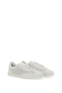 Dolce &amp; Gabbana men’s sneaker Saint Tropez white perforated leather with minimalist design and subtle side branding
