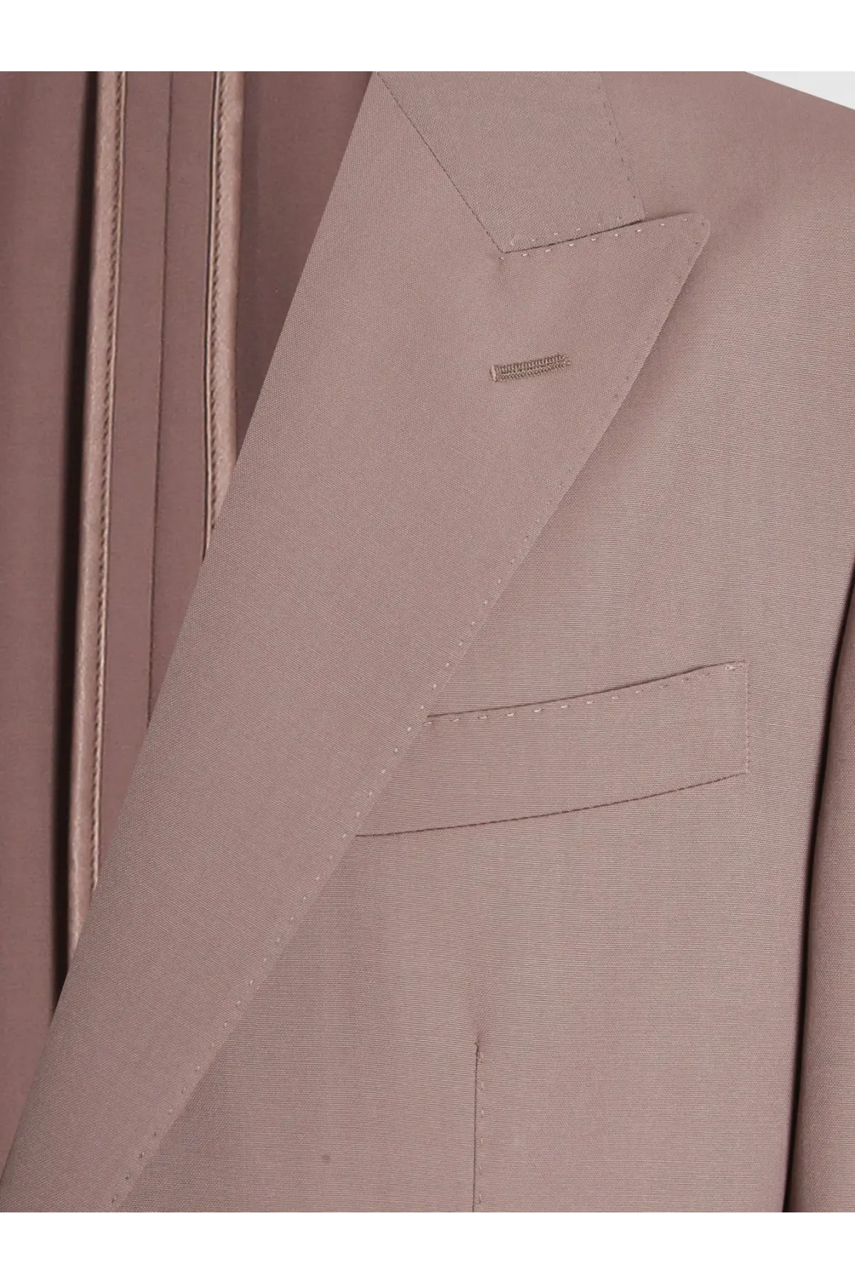 Dolce &amp; Gabbana men’s taormina tailored blazer in soft taupe virgin wool with fine texture and precise stitching