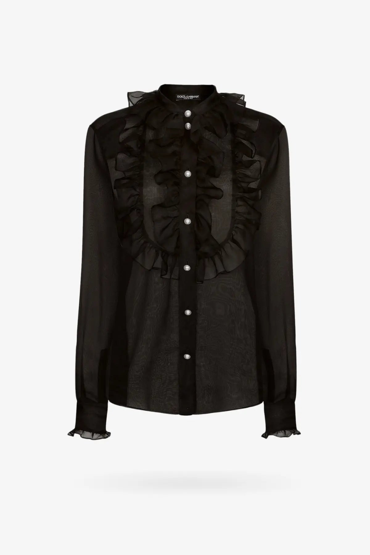 Dolce &amp; Gabbana Women's Organza Shirt Black