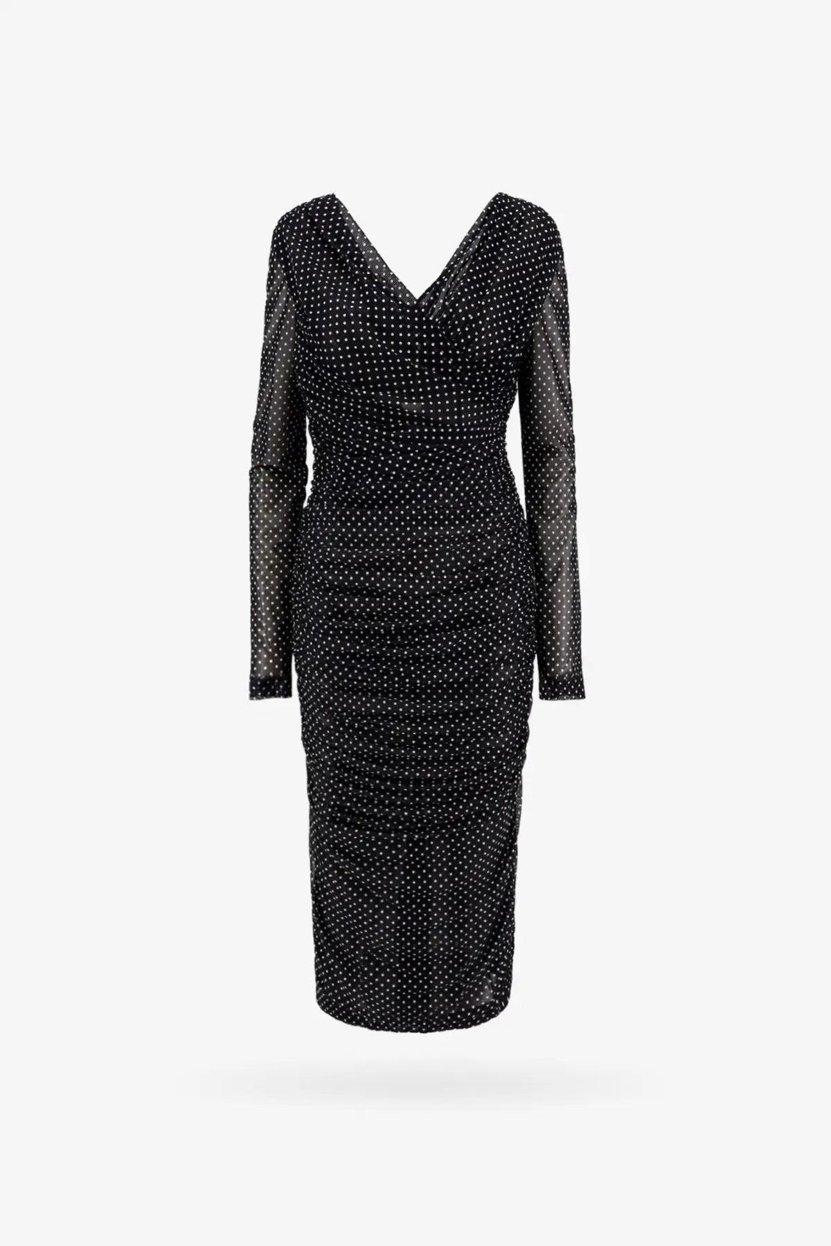 Dolce &amp; Gabbana Women's Polka Dots Dress Black
