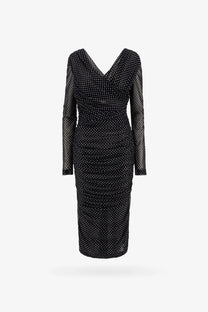 Dolce &amp; Gabbana Women's Polka Dots Dress Black