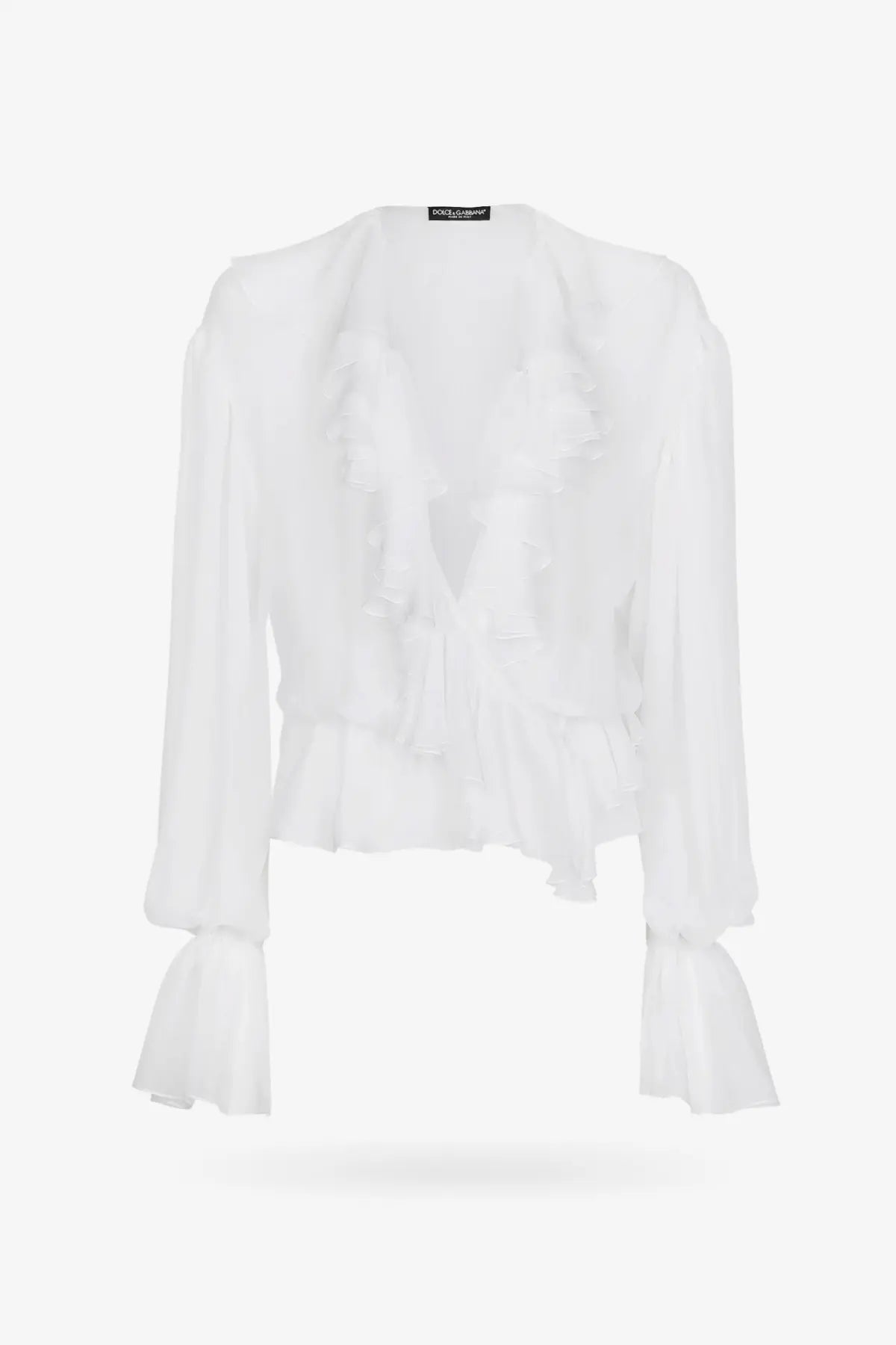 Dolce &amp; Gabbana Women's Silk Shirt White