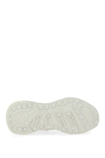 Dolce &amp; Gabbana women’s sneaker featuring a white rubber sole with a textured geometric tread pattern
