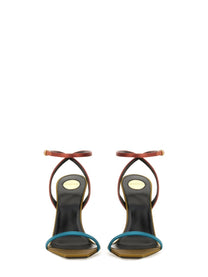 Saint Laurent Women's Dominique Sandal Multicolor
