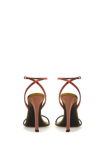 Saint Laurent Women's Dominique Sandal Multicolor