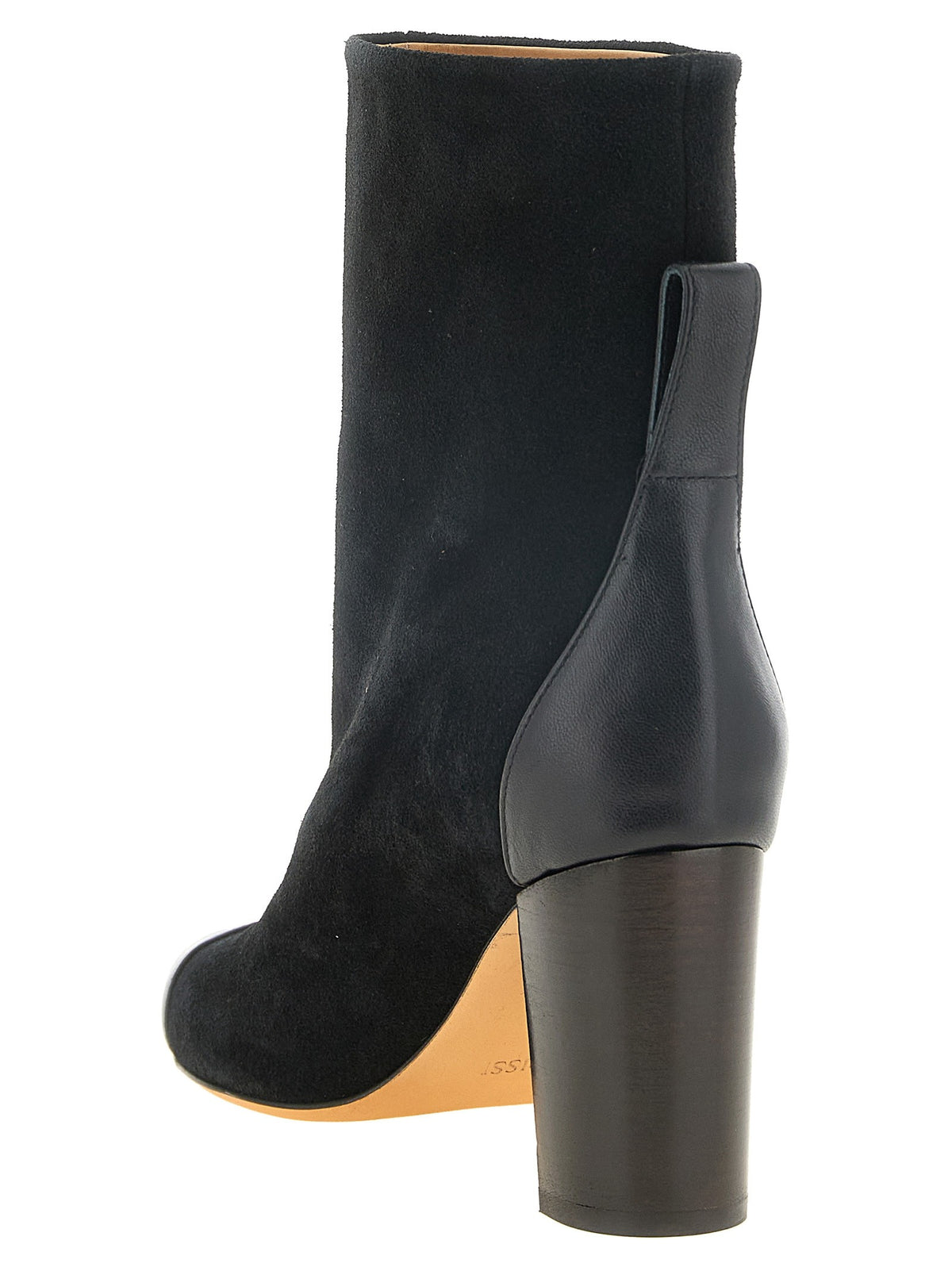 Odissi Dot Ankle Boots Black, view 3