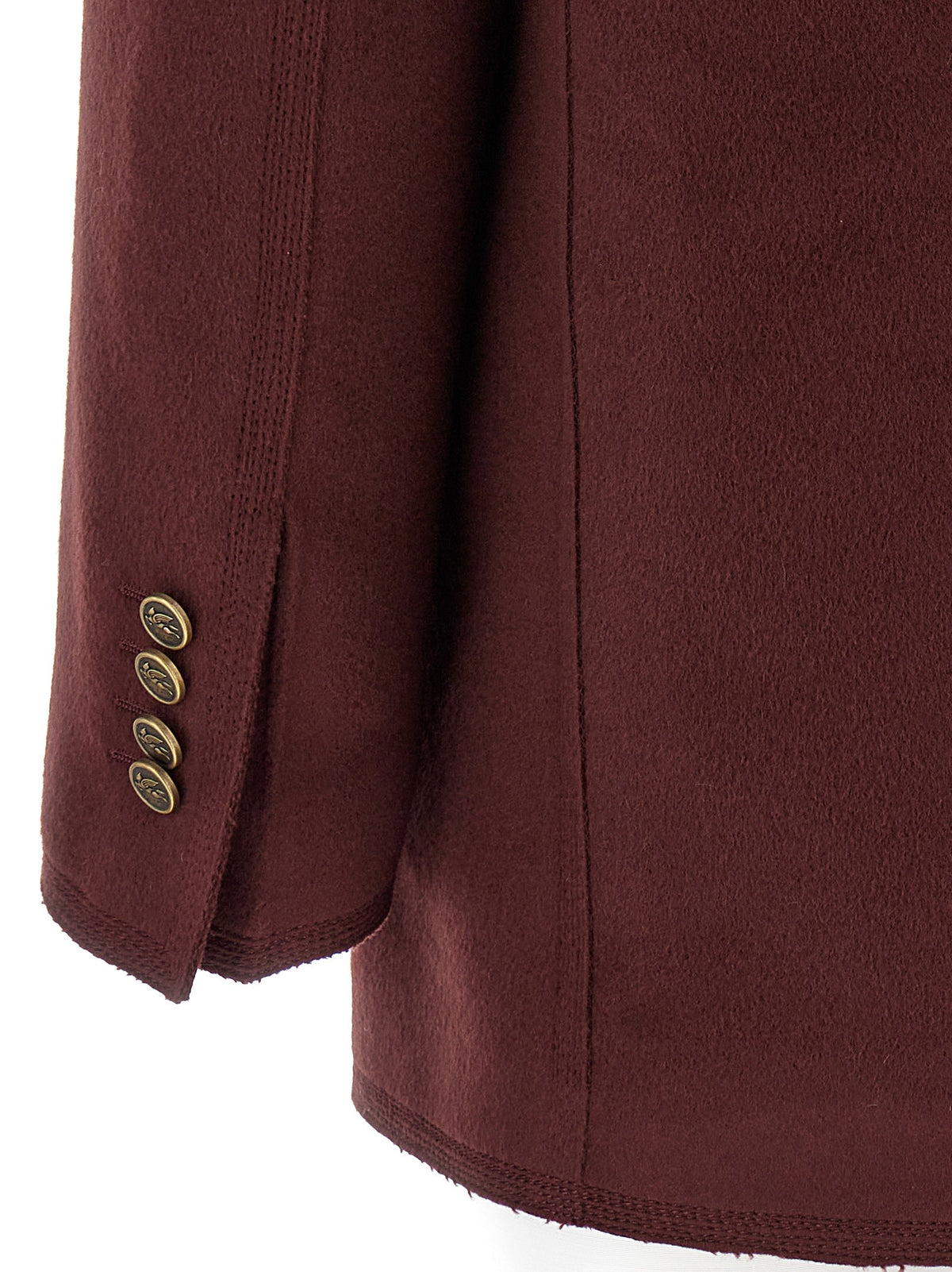 ETRO Double Breasted Blazer Red