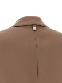 Giuseppe Di Morabito Double Breasted Blazer Beige