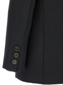 Elisabetta Franchi Double Breasted Blazer Black, view 4